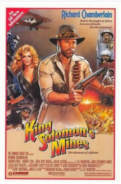 King Solomon's Mines (1985) - Original One Sheet Movie Poster