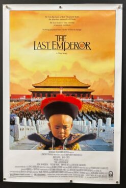 The Last Emperor (1987) - Original One Sheet Movie Poster