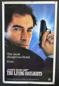 The Living Daylights (1986) - Original Advance One Sheet Movie Poster