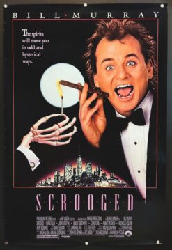 Scrooged (1988) - Original One Sheet Movie Poster