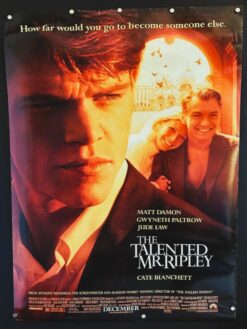 The Talented Mr. Ripley (1999) - Original Advance One Sheet Movie Poster