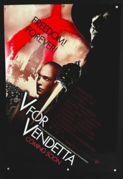 V For Vendetta (2005) - Original Advance One Sheet Movie Poster