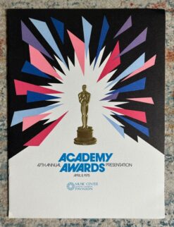47th Academy Award Program (1975) - Original Movies Program