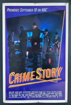 Crime Story (1986) - Original One Sheet Movie Poster