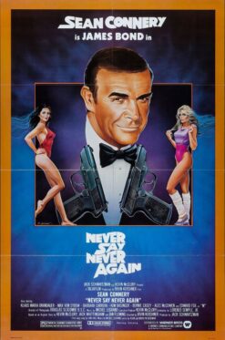 Never Say Never Again (1983) - Original One Sheet Movie Poster