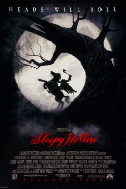 Sleepy Hollow (1999) - Original Advance One Sheet Movie Poster