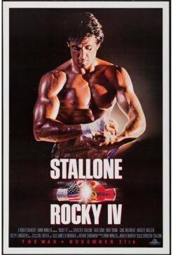 Rocky 4 (1985) - Original One Sheet Advance Movie Poster