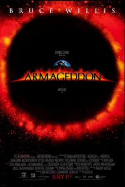 Armageddon (1998) - Original One Sheet Movie Poster