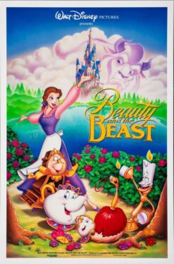 Beauty and the Beast (1991) - Original One Sheet Movie Poster