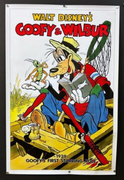 Goofy and Wilbur (R1980's) - Original One Sheet Movie Poster