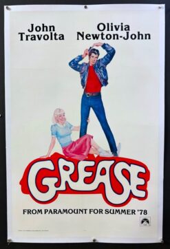 Grease (1978) - Original Advance One Sheet Movie Poster