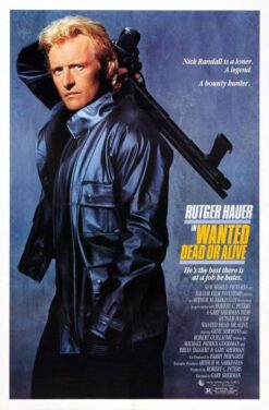 Wanted Dead Or Alive (1986) - Original One Sheet Movie Poster