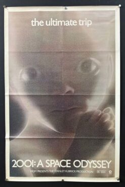 2001: A Space Odyssey (1971) - Original One Sheet Movie Poster