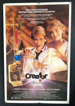 Creator (1984) - Original One Sheet Movie Poster