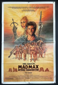 Mad Max Beyond Thunderdome (1985) - Original One Sheet Movie Poster