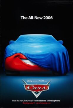 Cars (2006) - Original One Sheet Movie Poster