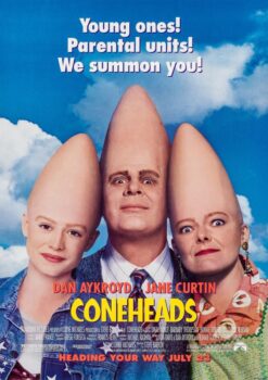 Coneheads (1993) - Original One Sheet Advance Movie Poster