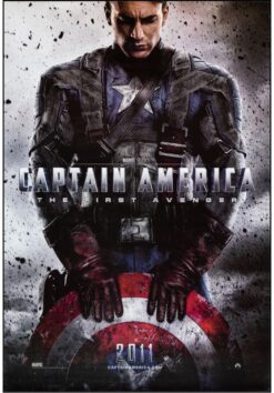 Captain America (2011) - Original One Sheet Advance Movie Poster