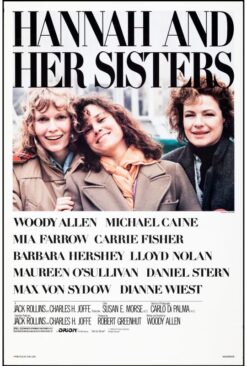 Hannah and Her Sisters (1986) - Original One Sheet Movie Poster