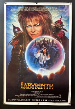 Labyrinth (1986) - Original One Sheet Movie Poster