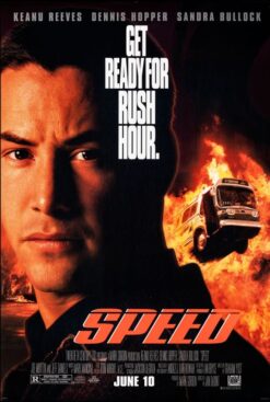 Speed (1994) - Original One Sheet Advance Movie Poster