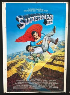 Superman 3 (1983) - Original One Sheet Printer's Proof Movie Poster