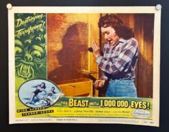 The Beast With 1,000,000 Eyes (1955) - Original Lobby Card Movie Poster