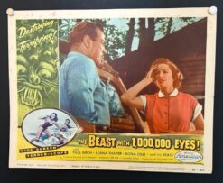 The Beast With 1,000,000 Eyes (1955) - Original Lobby Card Movie Poster