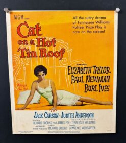 Cat On A Hot Tin Roof (1958) - Original Window Card Movie Poster