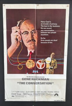 The Conversation (1974) - Original One Sheet Movie Poster