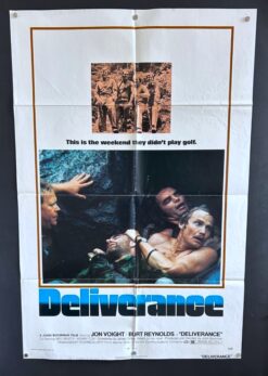 Deliverance (1972) - Original One Sheet Movie Poster