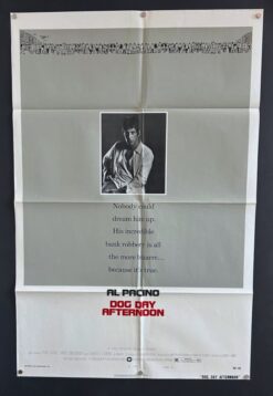 Dog Day Afternoon (1975) - Original One Sheet Movie Poster