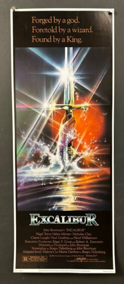 Excalibur (1981) - Original Insert Movie Poster