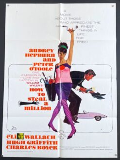 How To Steal A Million (1966) - Original One Sheet Movie Poster