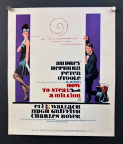 How To Steal A Million (1966) - Original Window Card Movie Poster