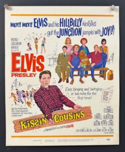 Kissin' Cousins (1964) - Original Window Card Movie Poster