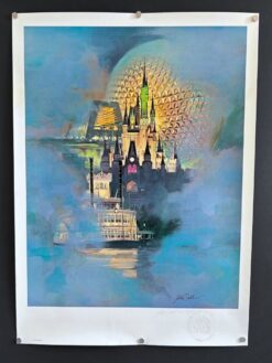 Magical Dreams - Disney World's 15th Anniversary Commemorative (1987) - Original Signed and Numbered Disney Print