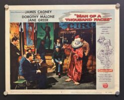 Man Of A Thousand Faces (1957) - Original Lobby Card Movie Poster