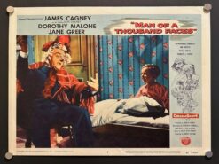 Man Of A Thousand Faces (1957) - Original Lobby Card Movie Poster