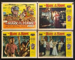 The Mark Of the Hawk (1958) - Original Lobby Cards Movie Poster