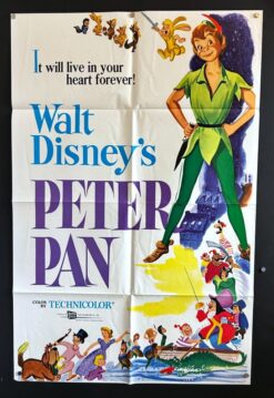 Peter Pan (R1976) - Original One Sheet Movie Poster