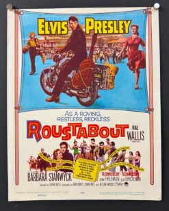 Roustabout (1964) - Original Window Card Movie Poster