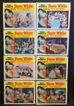 Snow White (R1951) - Original Lobby Card Set Movie Poster