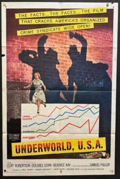 Underworld, U.S.A. (1960) - Original One Sheet Movie Poster