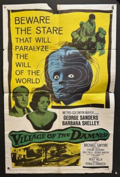 Village Of the Damned (1960) - Original One Sheet Movie Poster