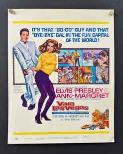 Viva Las Vegas (1964) - Original Window Card Movie Poster