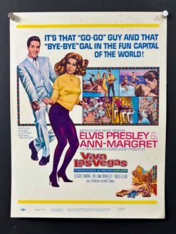 Viva Las Vegas (1964) - Original Window Card Movie Poster