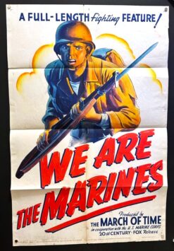 We Are the Marines (1942) - Original One Sheet Movie Poster