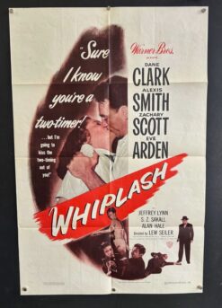 Whiplash (1949) - Original One Sheet Movie Poster