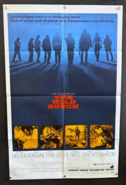 The Wild Bunch (1969) - Original One Sheet Movie Poster